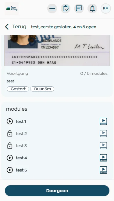 Training & Ontwikkeling in WorkVine